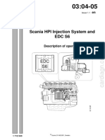 Scania HPI Injection System and Edc S6