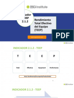 Rendimiento Total Efectivo Del Equipo TEEP