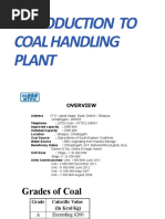 Introduction To Coal Handling Plant