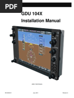 GDU 104X Installation Manual