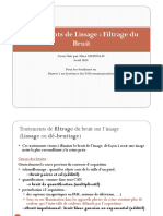 Chapitre 3 Traitements de Lissage Filtrage Du Bruits