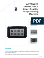 Advanced Diagnostics Smart Pro Key Programming Machine: Description