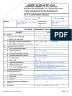 DGCA Form 91-99 Preliminary Assessment - Oct 2017 - Annotated