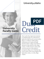 Dual Credit University Faculty Guide