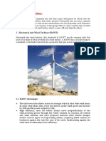 Types of Wind Turbine:: 1. Horizontal Axis Wind Turbines (HAWT)