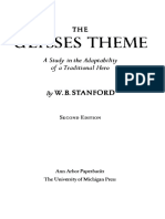 William Bedell Stanford - The Ulysses Theme - A Study in The Adaptability of A Traditional Hero-University of Michigan Press (1985)