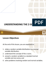 Unit II Lesson 2 Understanding The Z-Scores