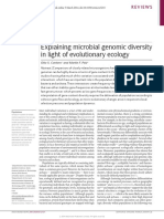 Explaining Microbial Genomic Diversity