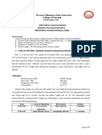 Intrapartum Case Analysis