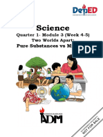 Science: Pure Substances Vs Mixtures