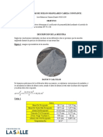 Permeabilidad de Suelos Granulares Cabeza Constante