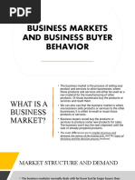 PM7 - Business Markets and Business Buyer Behaviors