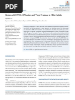 Covid-19 Vaccine in Older Adults