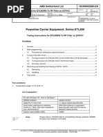 1khw002585ae Tuning of Etl600r4 TX RF Filter On E5th and E5tc