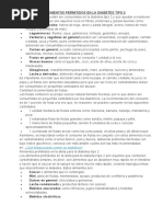 Alimentos Permitidos en La Diabetes Tipo 2