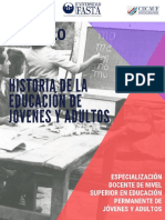 Historia de La Educación de Jovenes y Adultos