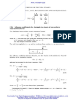 Analysis Methods: Formulas For Structural Dynamics