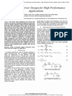 Servo Motor Driver Design For High Performance Applications: "' - (L L) I - L I