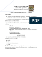 Laboratorio Propiedades de La Materia