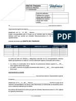 Carta Apertura Cuenta Proforma Laboral