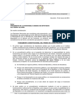 Libelo Acusatorio Contra Mario Abdo Benítez