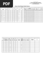 Primary School Missing Facilities Proforma: Directorate of Schools Education (Primary)