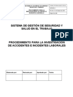 PR-SRVG-SGSST-SST-03 Procedimiento para La Investigacion de Accidentes e Incidentes Laborales