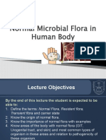 Normal Microbial Flora in Human Body-1st Discussion