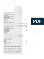 Student Data Base Form