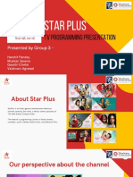 Star Plus: TV Programming Presentation