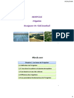 Cours Irrigation 2FI-2020