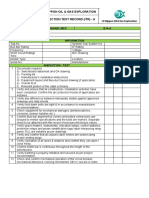 JX Nippon Oil & Gas Exploration Inspection Test Record (Itr) - A