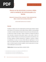 3 - Efectos en Las Emociones y Sucesos Vitales