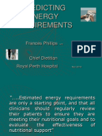 Predicting Energy Requirements WA 2010