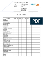 Daily Checklist TMC R.001