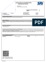 Registro Único de Contribuyentes Personas Naturales: Número Ruc: Apellidos Y Nombres