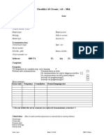 Checklist AS-Tronic / AS - Mid