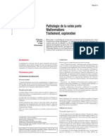 Pathologie de La Veine Porte