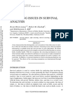 Censoring Issues in Survival Analysis: Kwan-Moon Leung, Robert M. Elashoff, and Abdelmonem A. Afifi