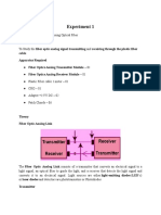 Experiment - Optical - Communication