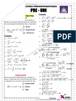 Compendio de Álgebra Pre Uni