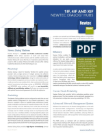 Newtec - Leaflet 1IF, 4IF and XIF Newtec Dialog Hubs - 1