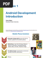 Lesson 1 Android Development: Victor Matos