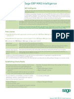 Sage MAS Intelligence Cheat Sheet