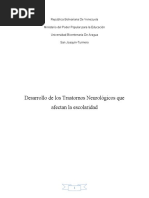 Trastornos Del Neurodesarrollo Que Afectan La Escolaridad