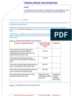 Aircon Cooling Load Estimation