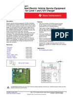 SAE J1772-Compliant Electric Vehicle Service Equipment Reference Design For Level 1 and 2 EV Charger