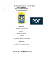 Informe de Límite de Consistencia