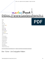 Dire - Écrire - Lire - Lawless French Verb Conjugations - Irregular French Verbs