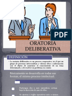 La Oratoria Deliberativa